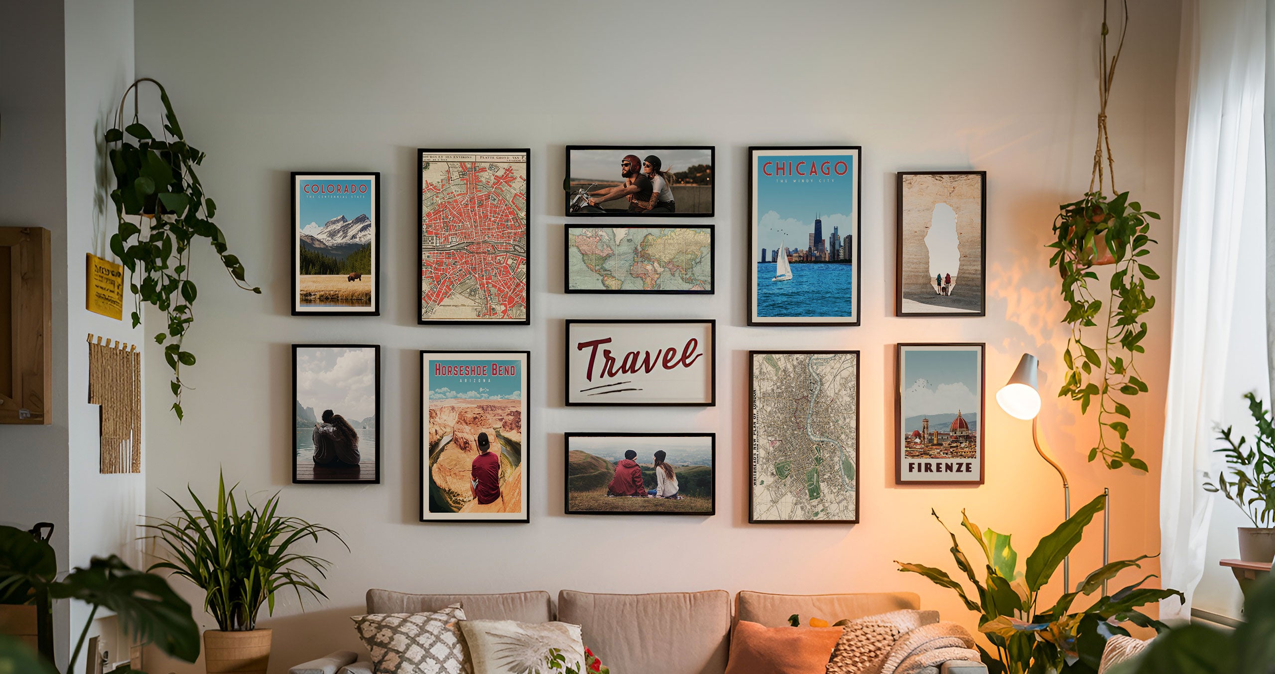 How to Create a Personalized Travel Gallery Wall – Vintaprints