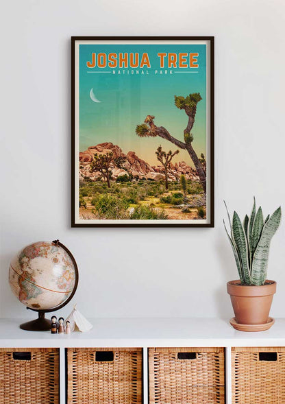 Joshua Tree Vintage National Park Poster