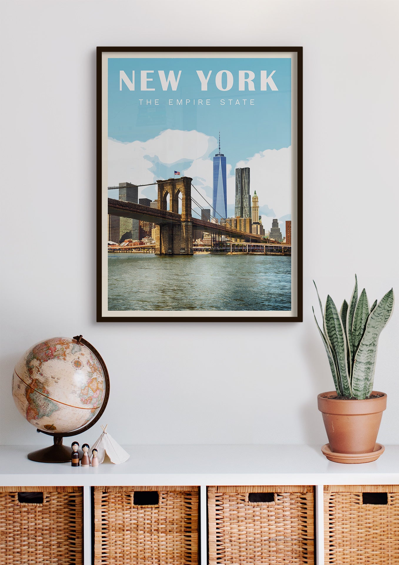 New York - Vintage Travel Poster