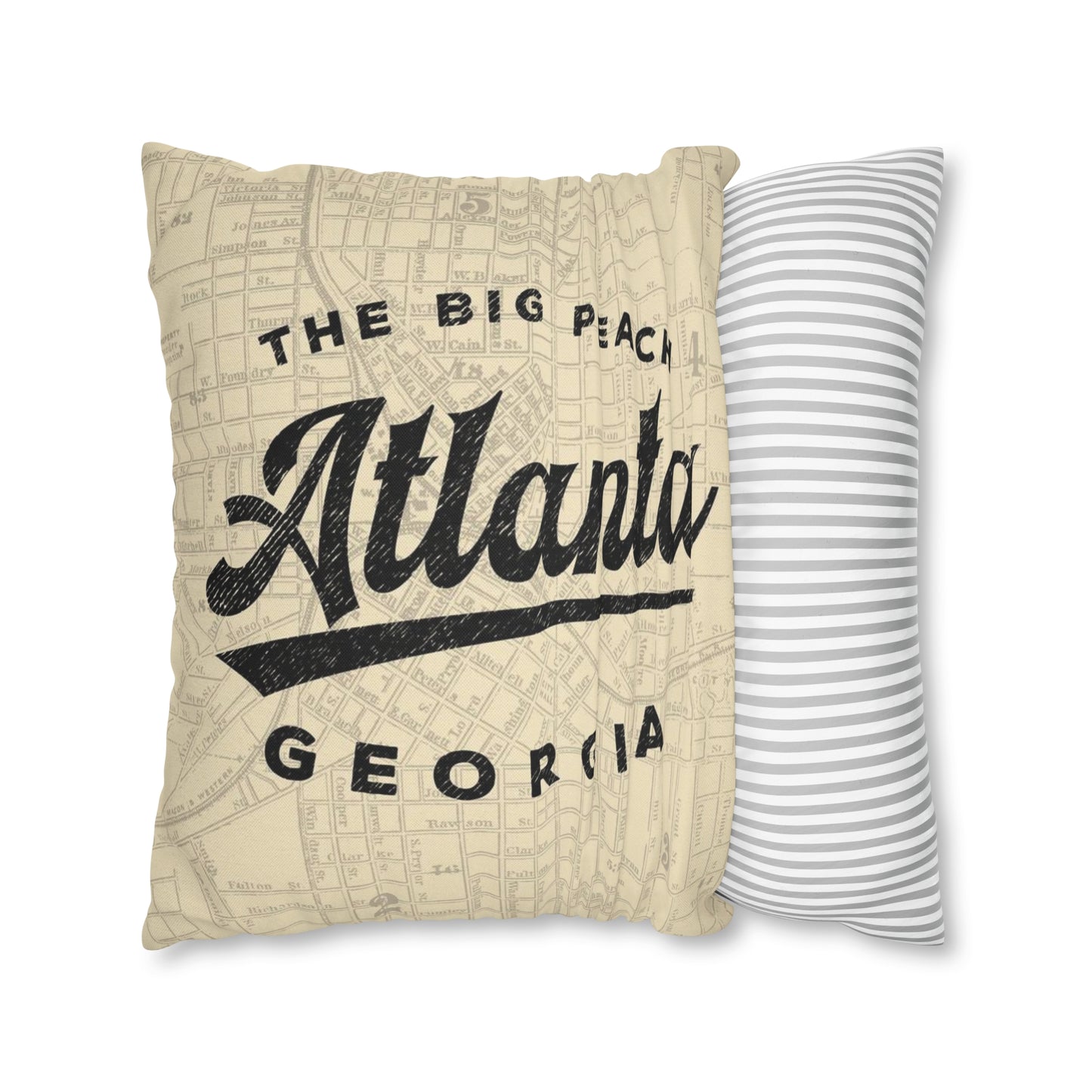 Atlanta Georgia Throw Pillow