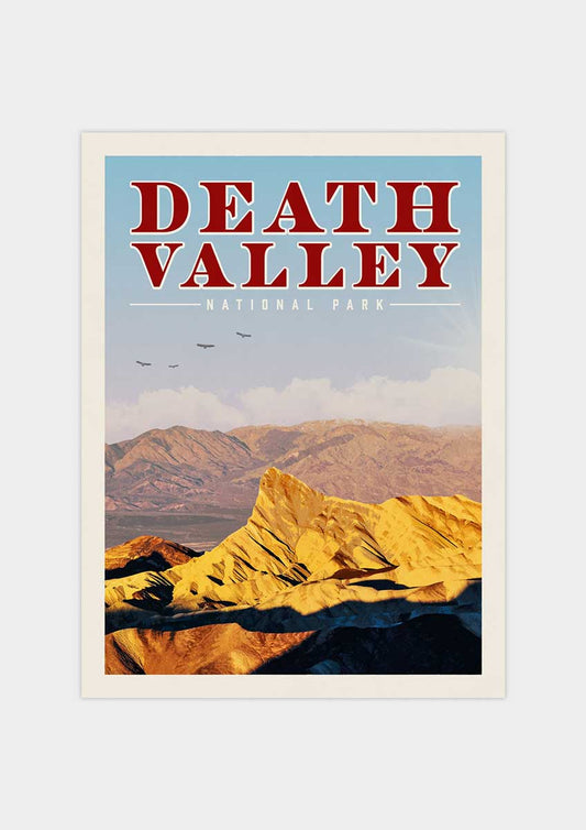 Death Valley Vintage National Park Poster | Vintaprints