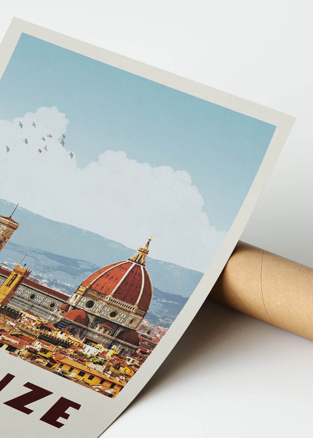 Florence, Italy - Vintage Travel Print - Vintaprints