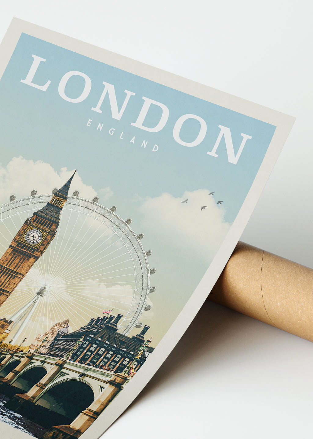London, England - Vintage Travel Print - Vintaprints