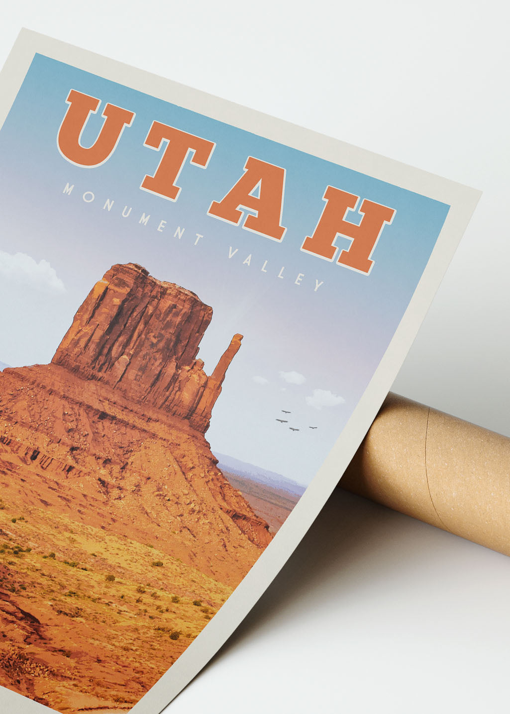 Utah - Vintage Travel Print