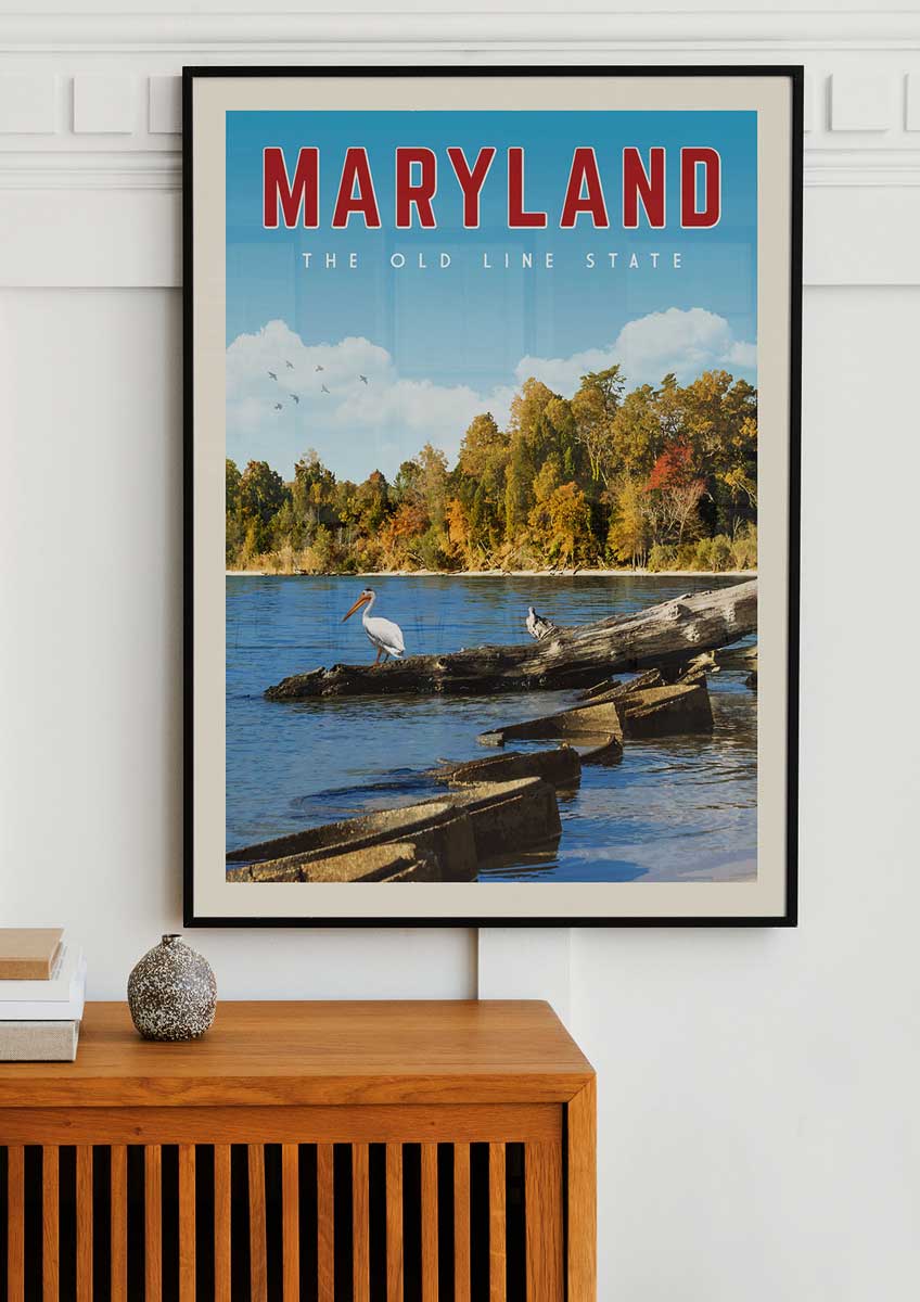 Maryland - Vintage Travel Poster