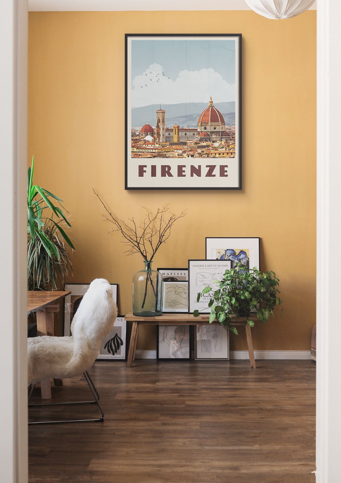 Florence, Italy - Vintage Travel Print - Vintaprints
