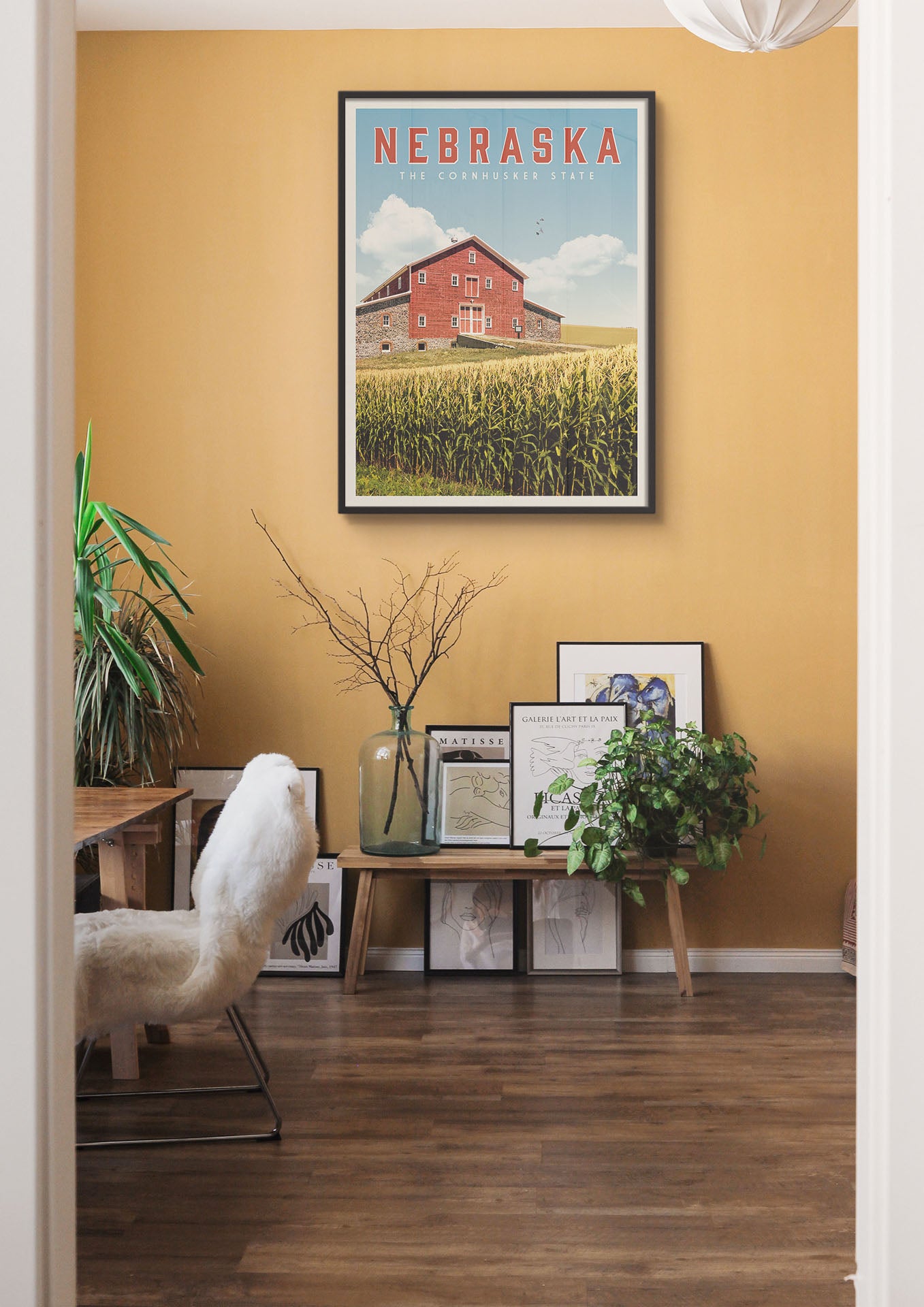 Nebraska - Vintage Travel Print - Vintaprints