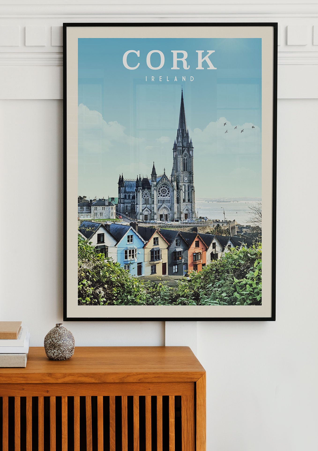 Cork, Ireland- Vintage Travel Print - Vintaprints