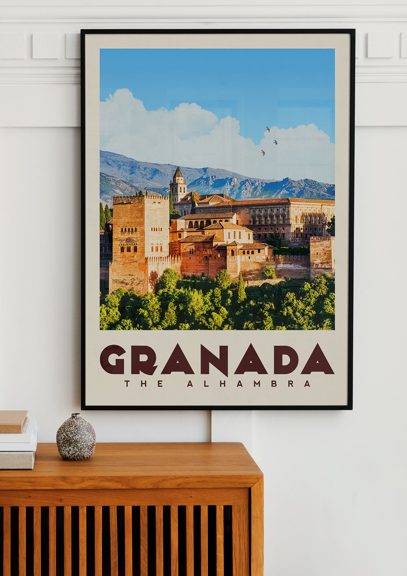 Granada, Spain - Vintage Travel Print - Vintaprints