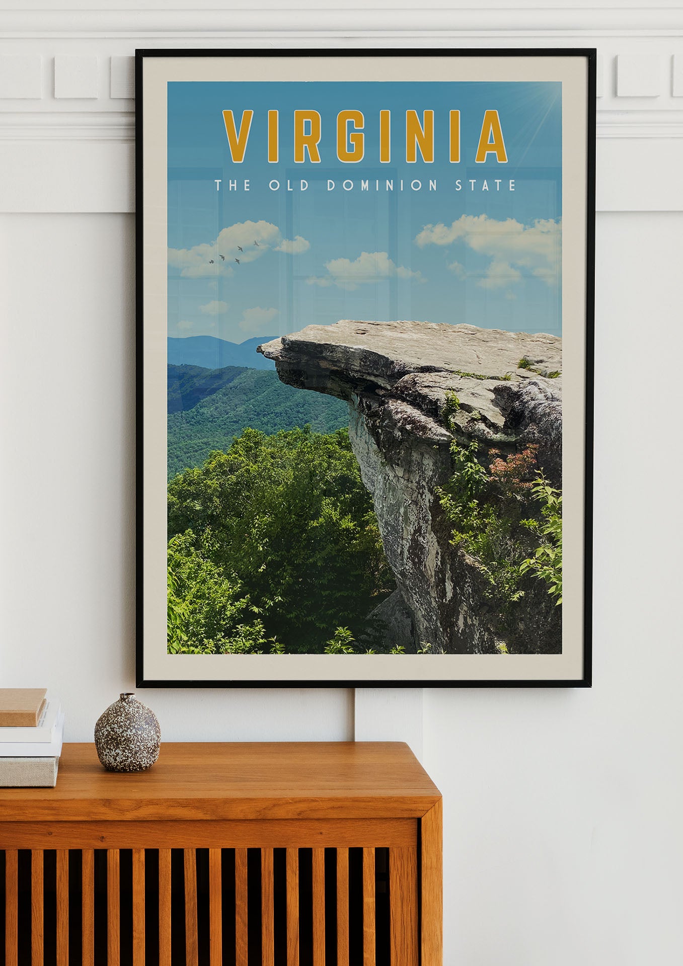 Virginia - Vintage Travel Poster
