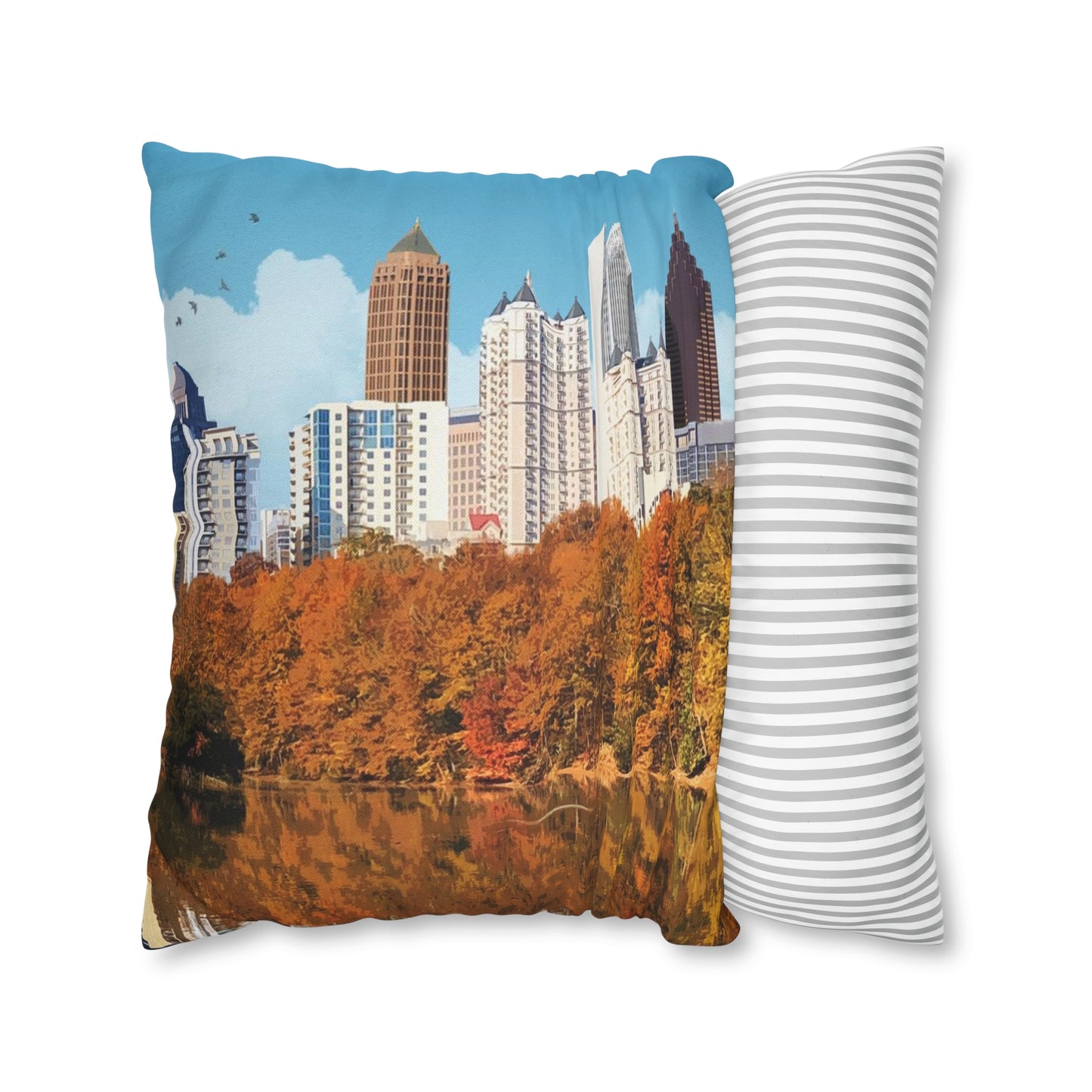 Atlanta Georgia Throw Pillow