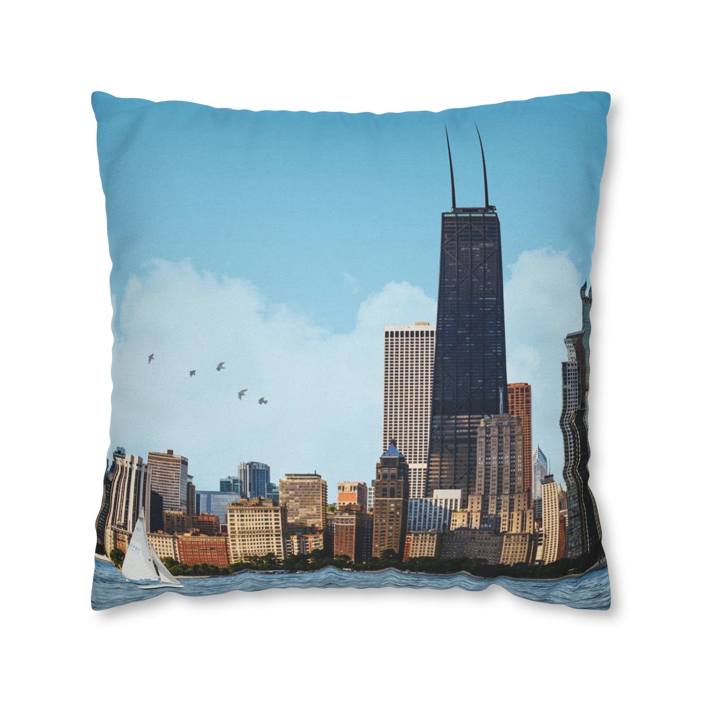 Chicago Illinois Throw Pillow