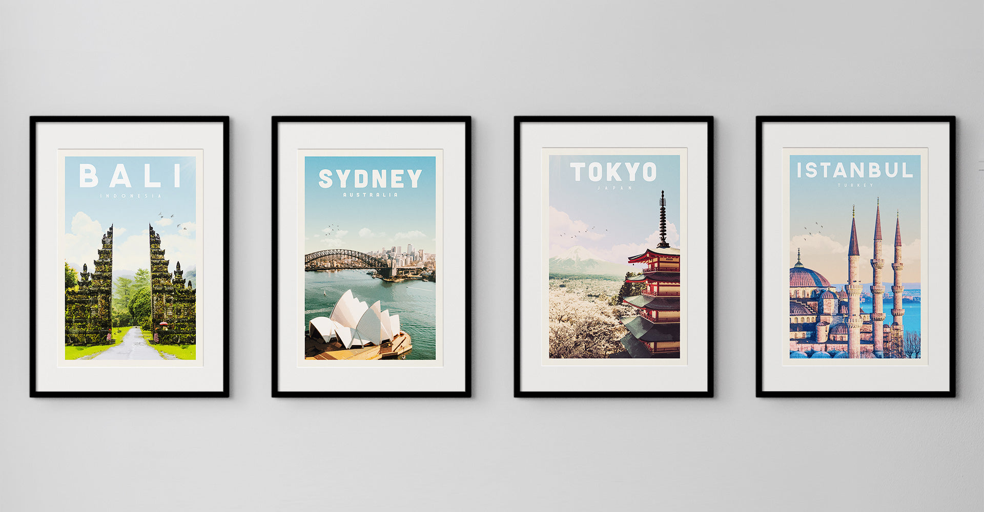 ROW Vintage Travel Posters