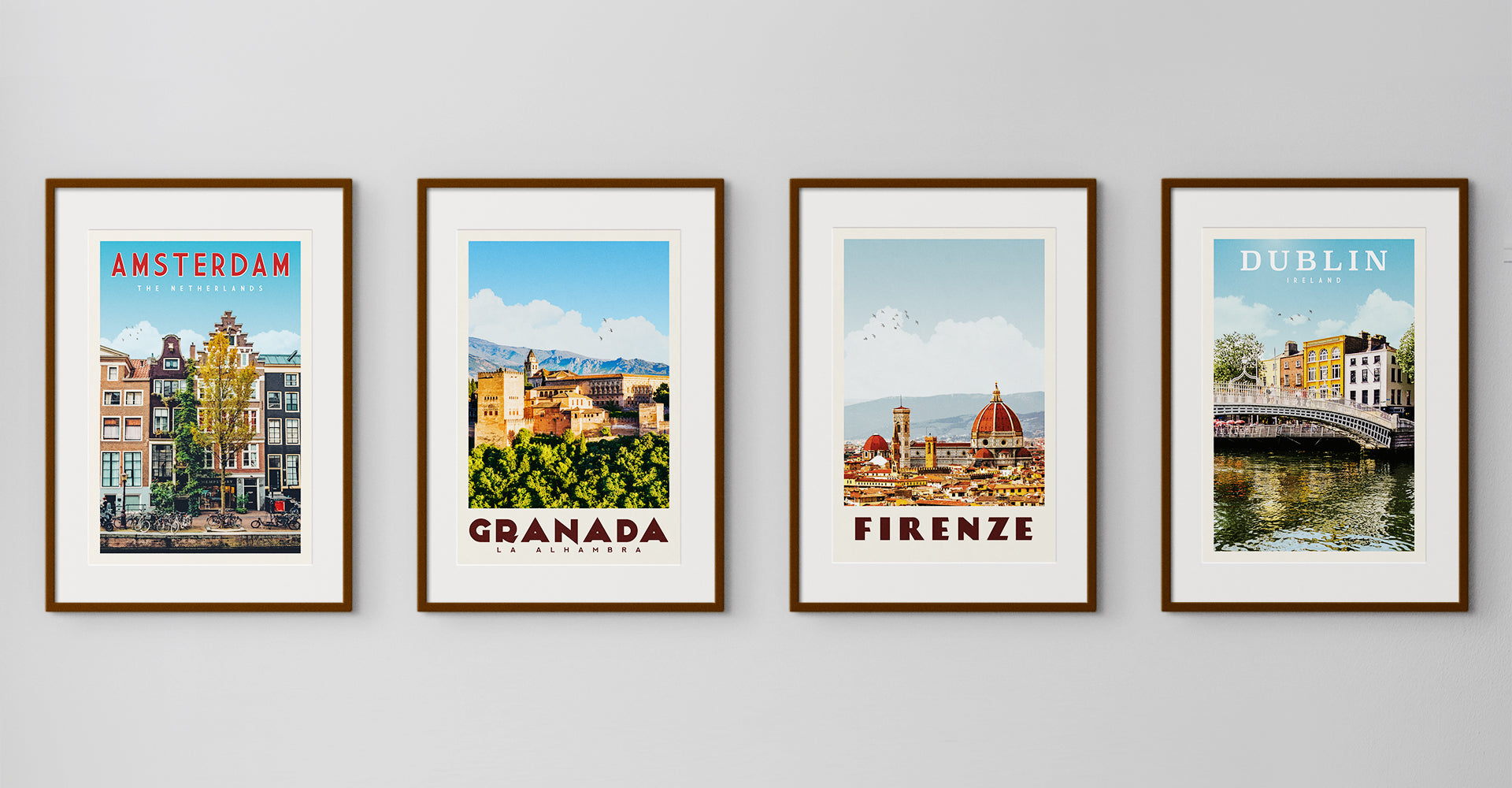 European Vintage Travel Posters
