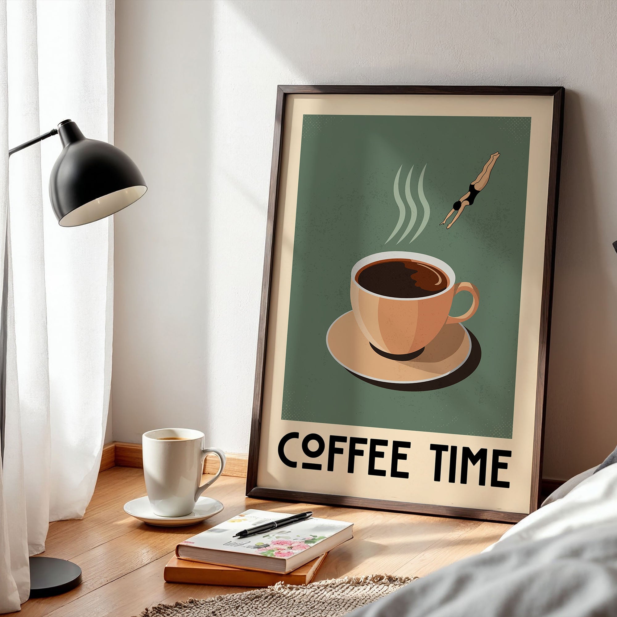 Coffee Time - Vintage Coffee Poster | Vintaprints