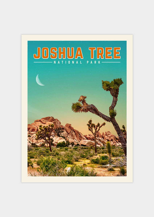Joshua Tree Vintage National Park Poster | Vintaprints