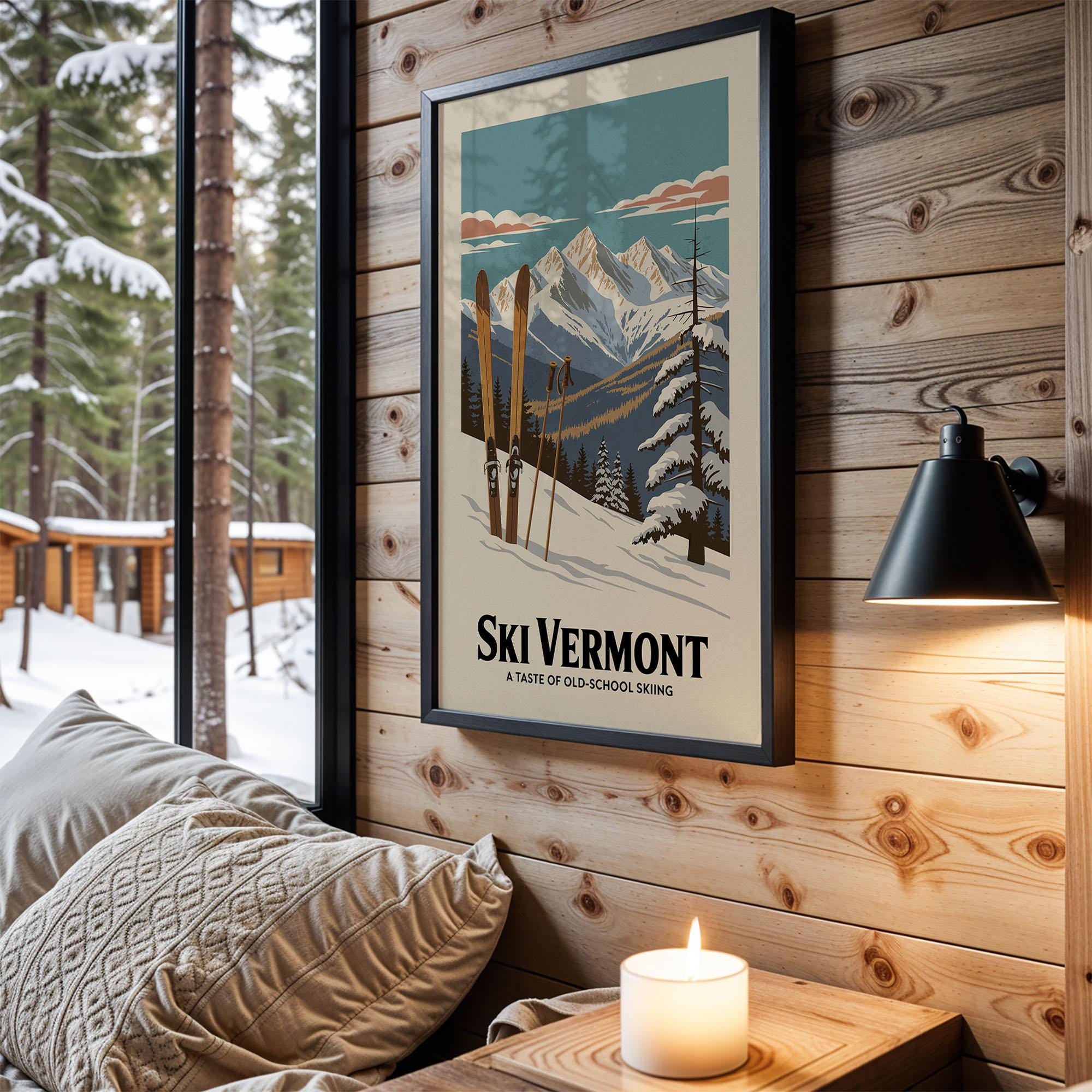 Vermont - Vintage Ski Poster – Vintaprints