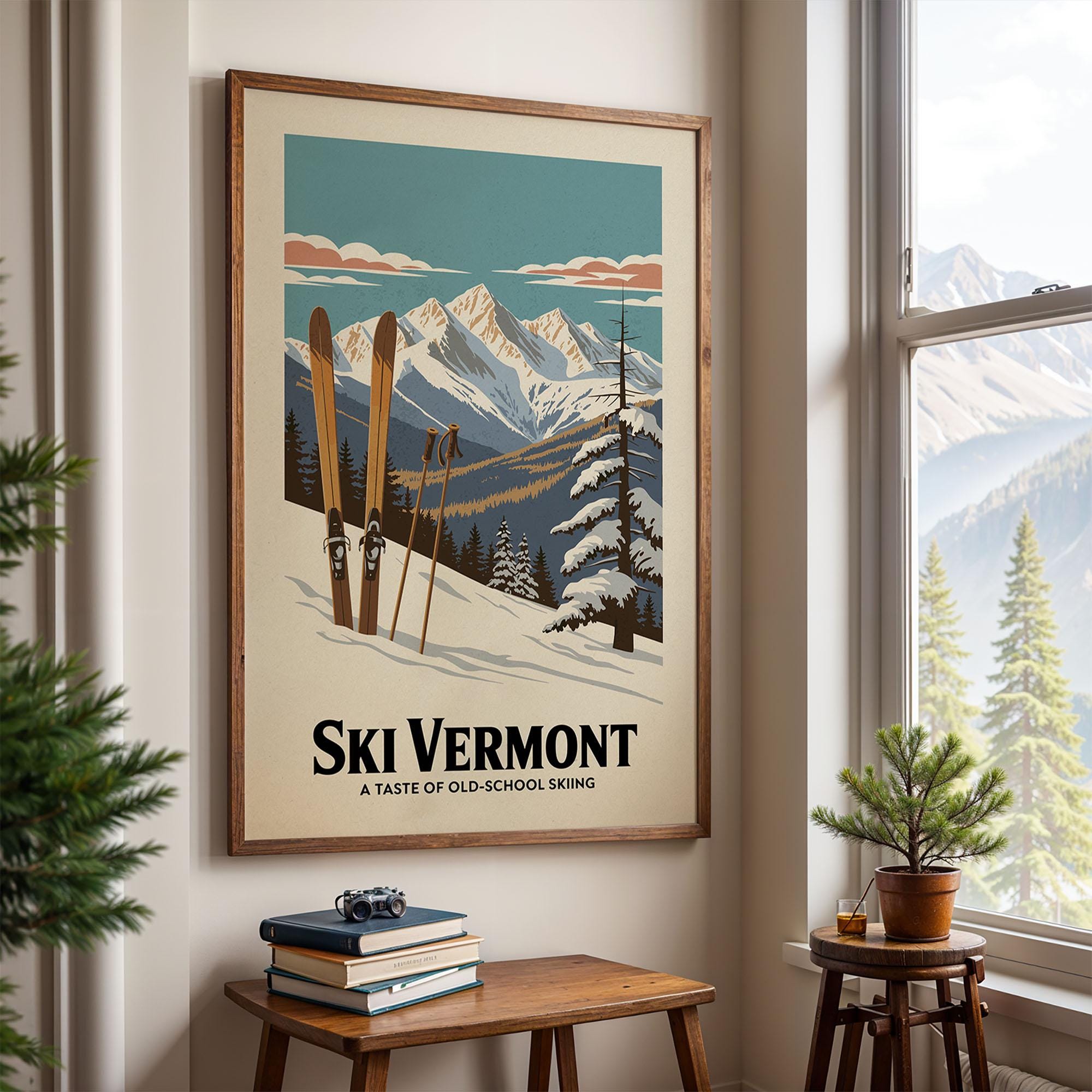 Vermont - Vintage Ski Poster – Vintaprints
