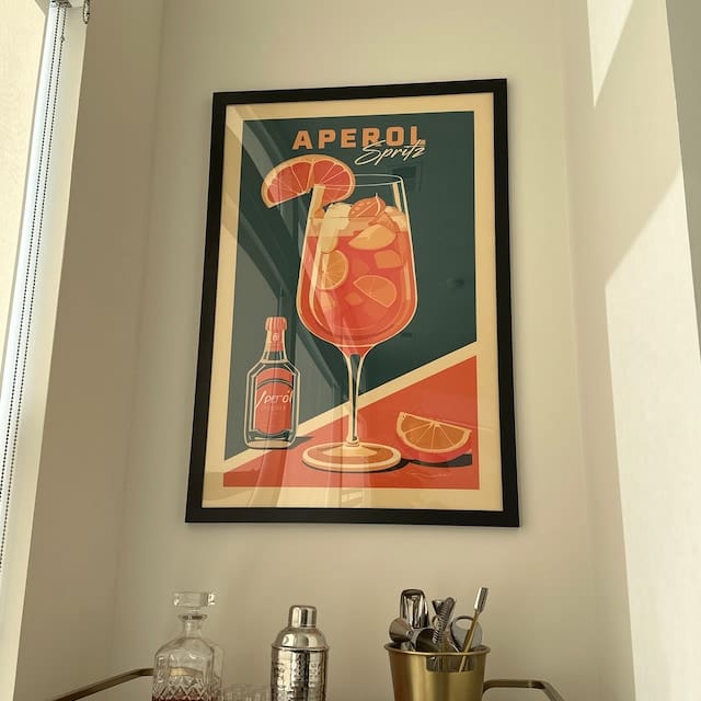 Vintaprints artwork in a customer home