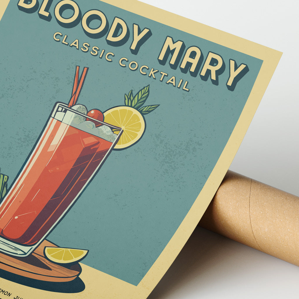 Bloody Mary - Classic Cocktail Poster