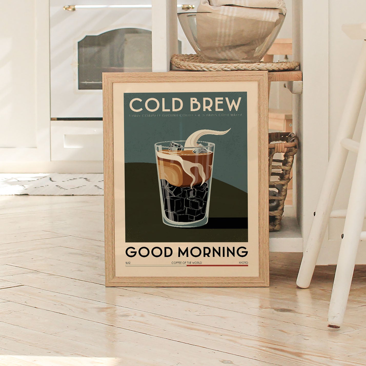 Cold Brew - Vintage Coffee Poster