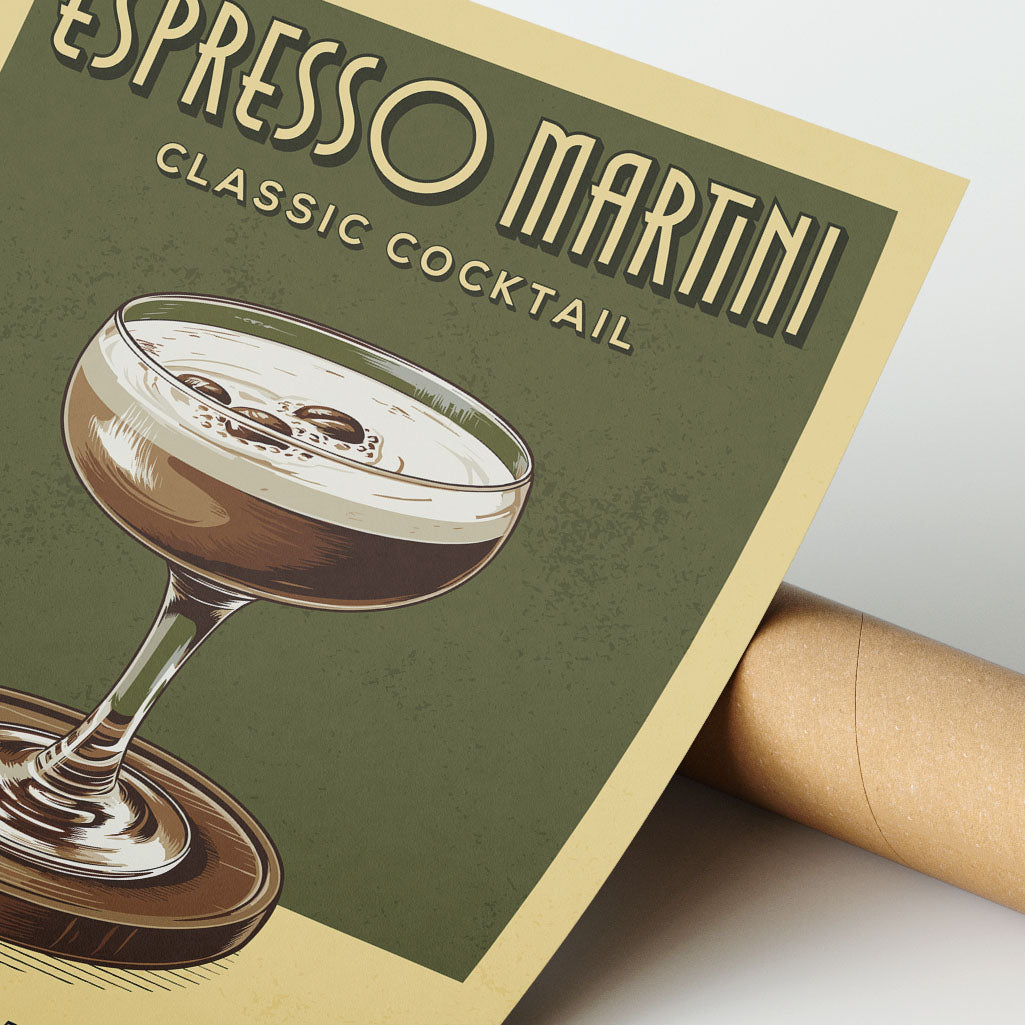 Espresso Martini - Classic Cocktail Poster