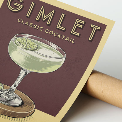 Gimlet - Classic Cocktail Poster