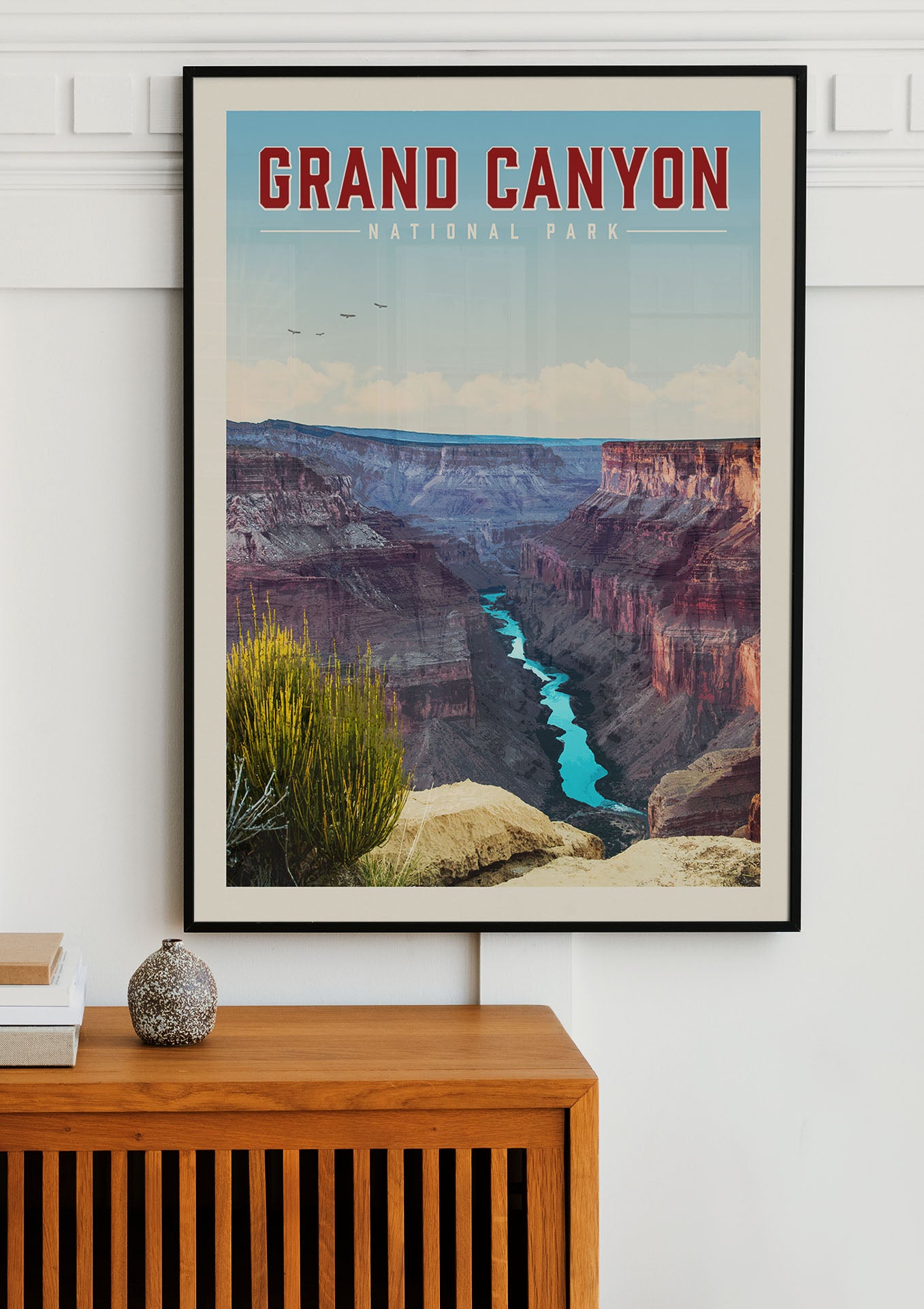 Grand Canyon Vintage National Park Poster