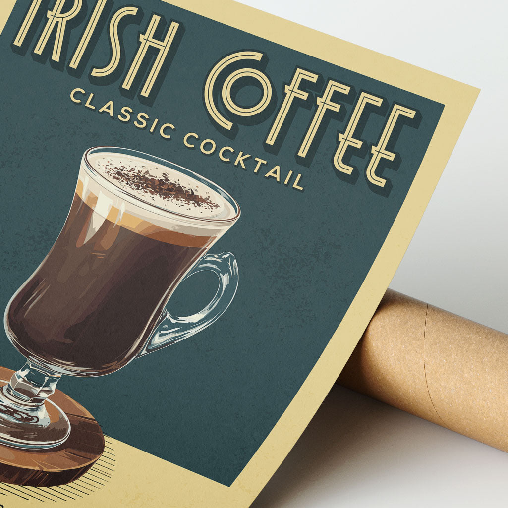 Irish Coffee - Classic Cocktail Poster