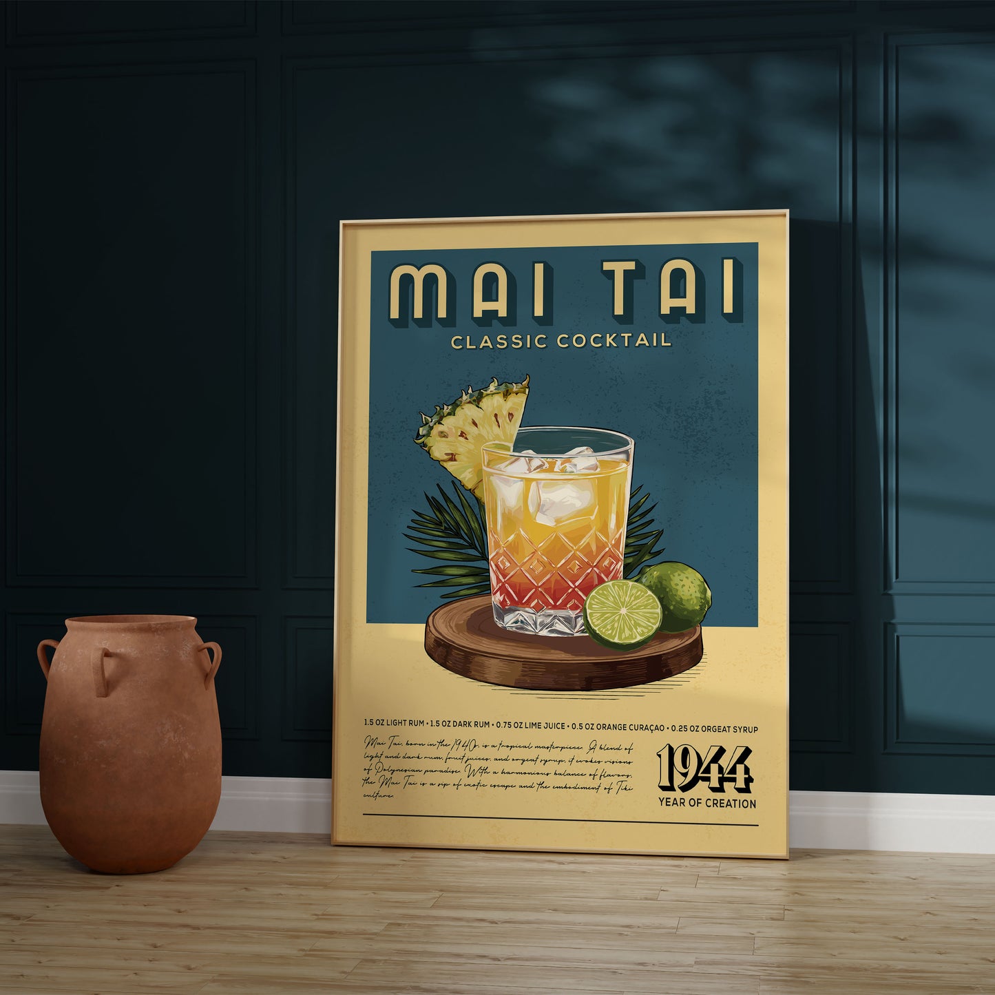 Mai Tai - Classic Cocktail Poster