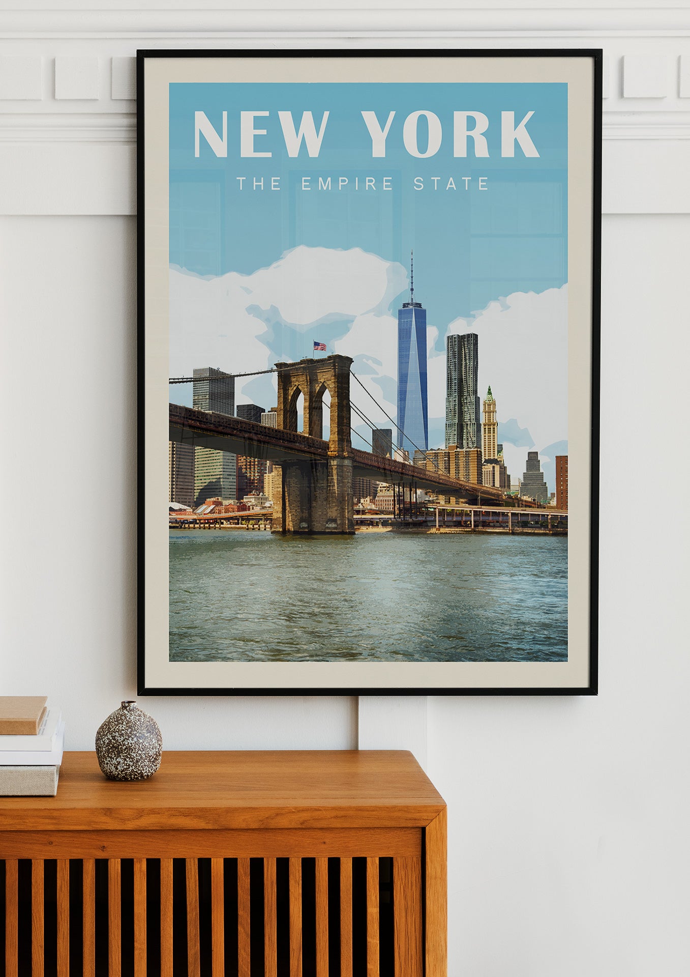 New York - Vintage Travel Poster