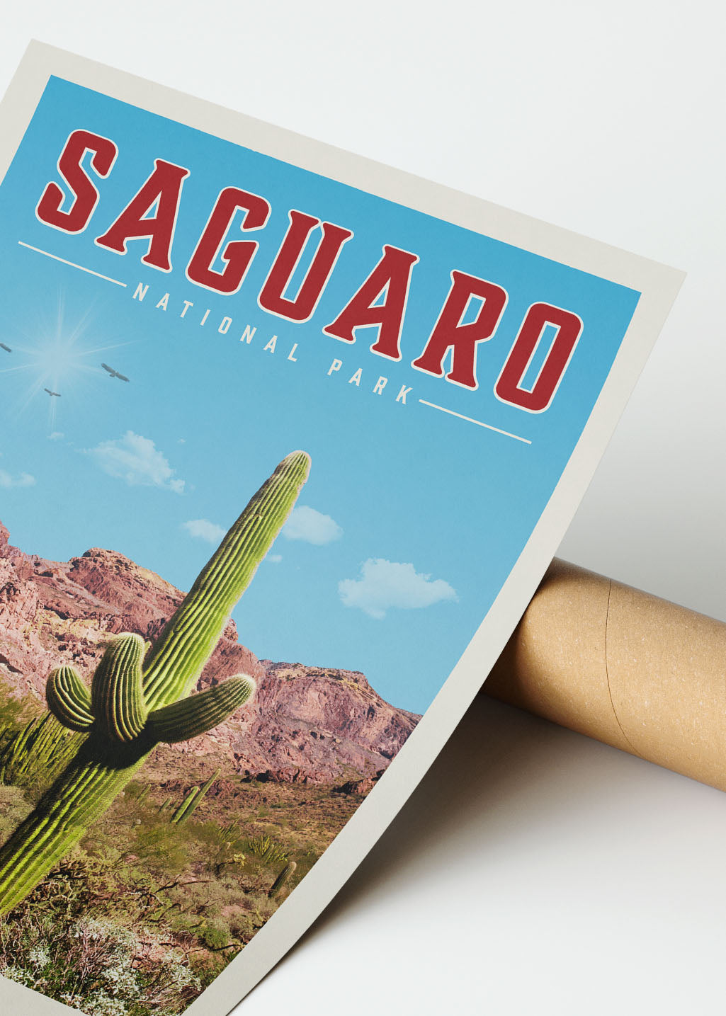 Saguaro National Park - Vintage Travel Print