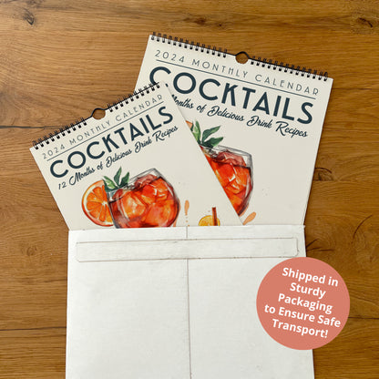 2024 Classic Cocktail Recipe Calendar