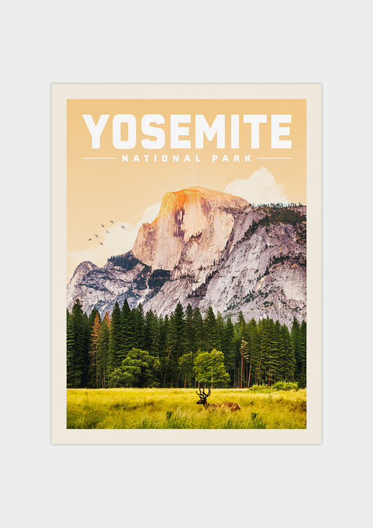 Yosemite Vintage National Park Poster | Vintaprints