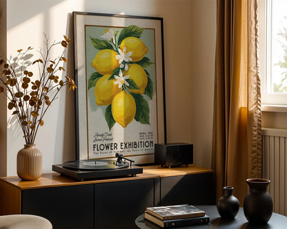 a picture of a lemon plant on a table