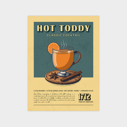 Hot Toddy - Classic Cocktail Poster