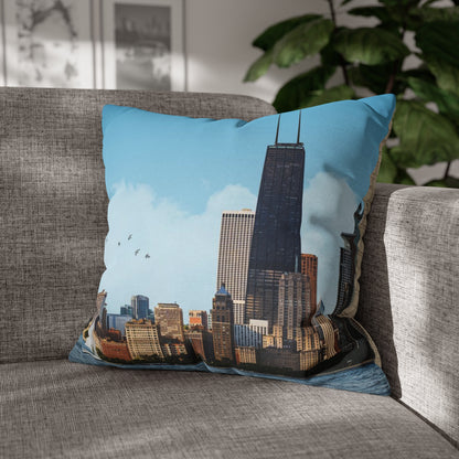 Chicago Illinois Throw Pillow