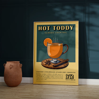Hot Toddy - Classic Cocktail Poster