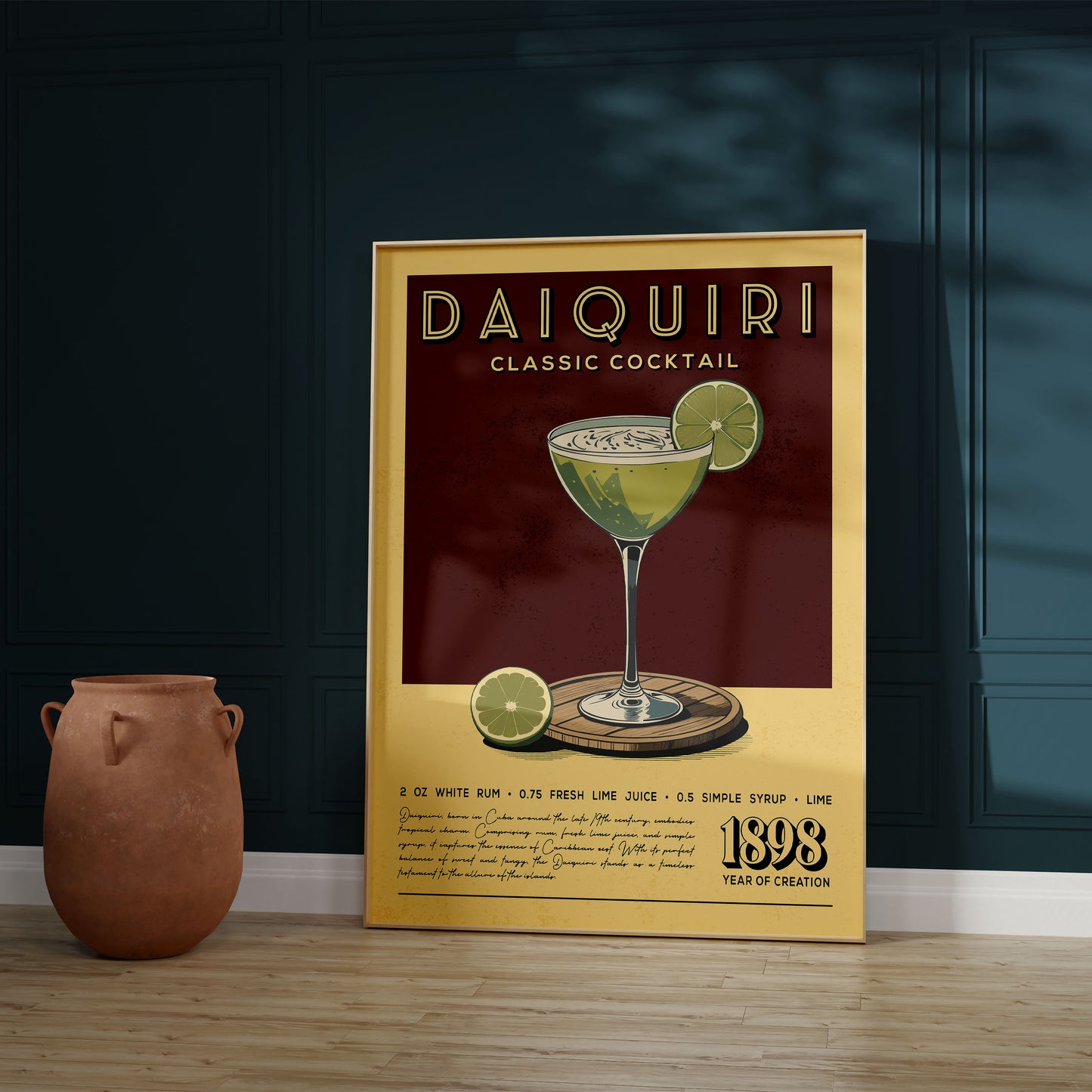 Daiquiri - Classic Cocktail Poster