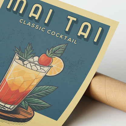 Mai Tai - Classic Cocktail Poster