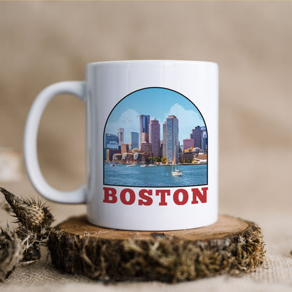 Boston - Ceramic Mug - Vintaprints