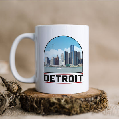 Detroit - Ceramic Mug - Vintaprints