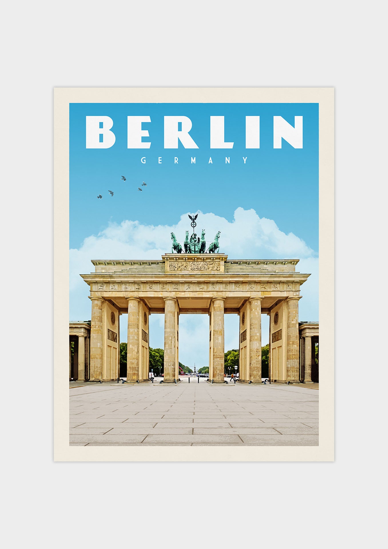 Berlin, Germany - Vintage Travel Print - Vintaprints