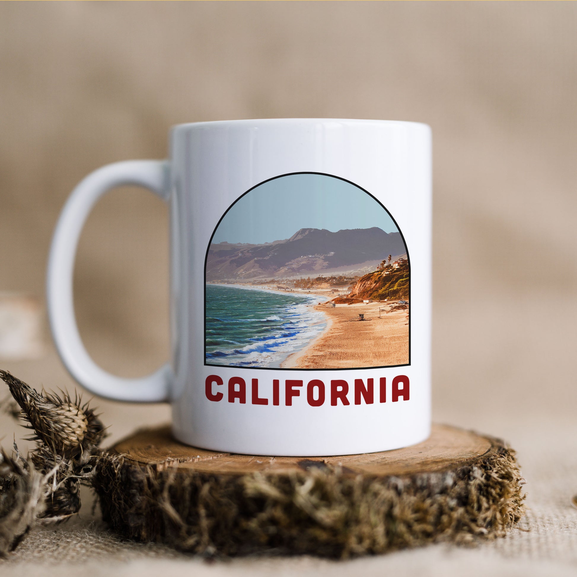 California - Ceramic Mug - Vintaprints