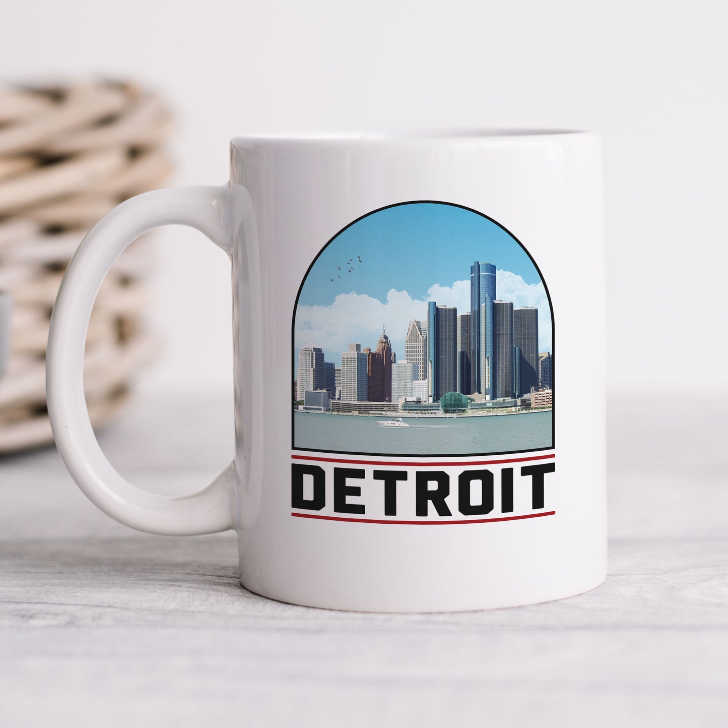 Detroit - Ceramic Mug - Vintaprints