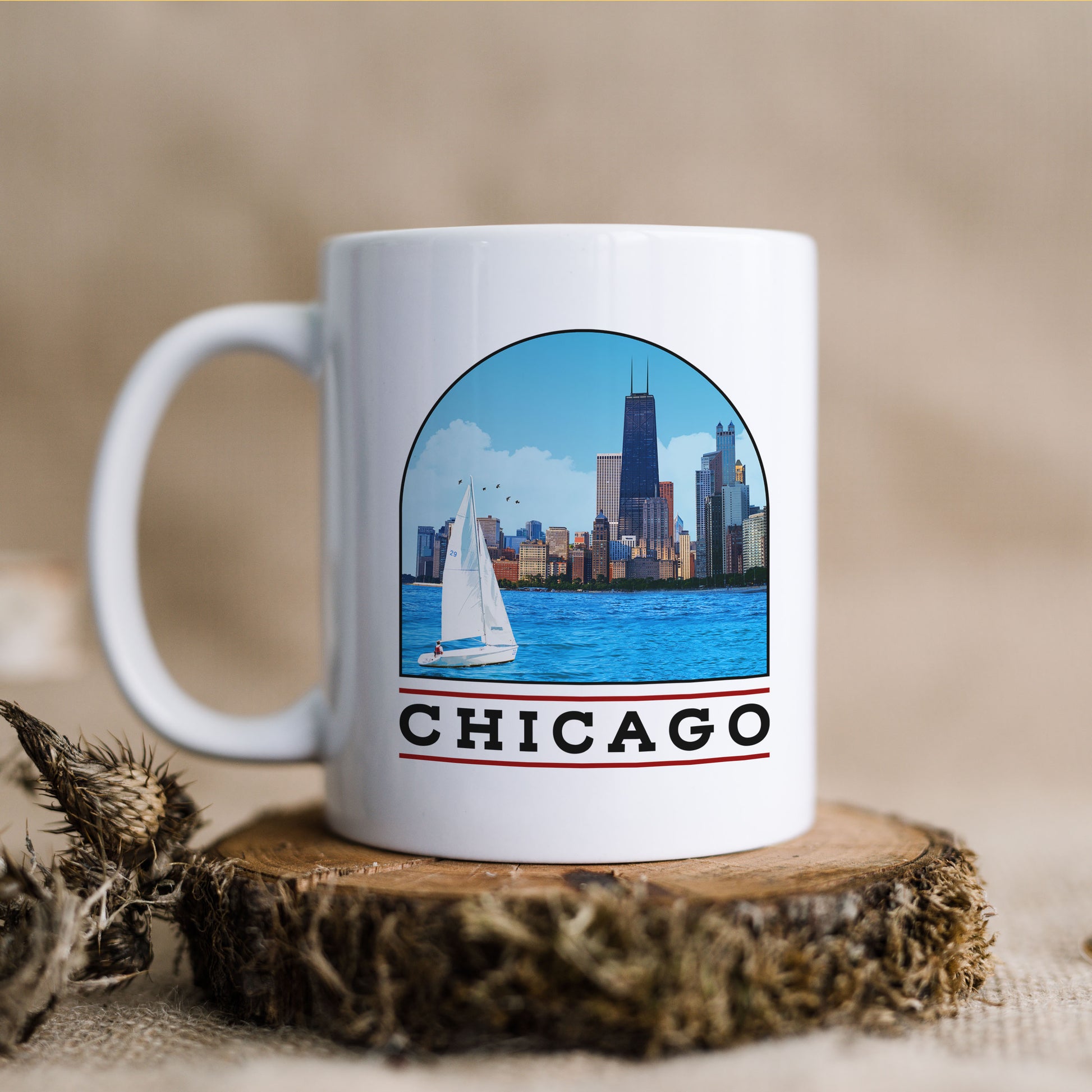 Chicago - Ceramic Mug - Vintaprints