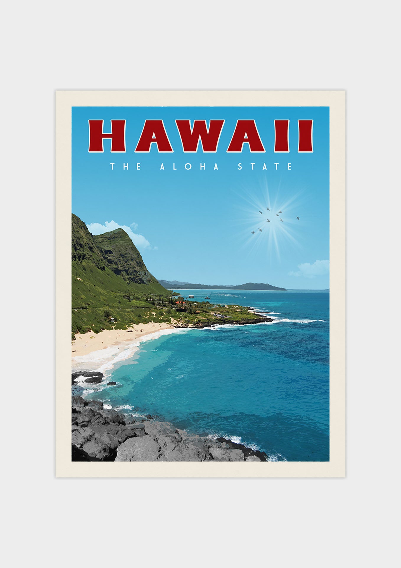 Hawaii - Vintage Travel Print - Vintaprints