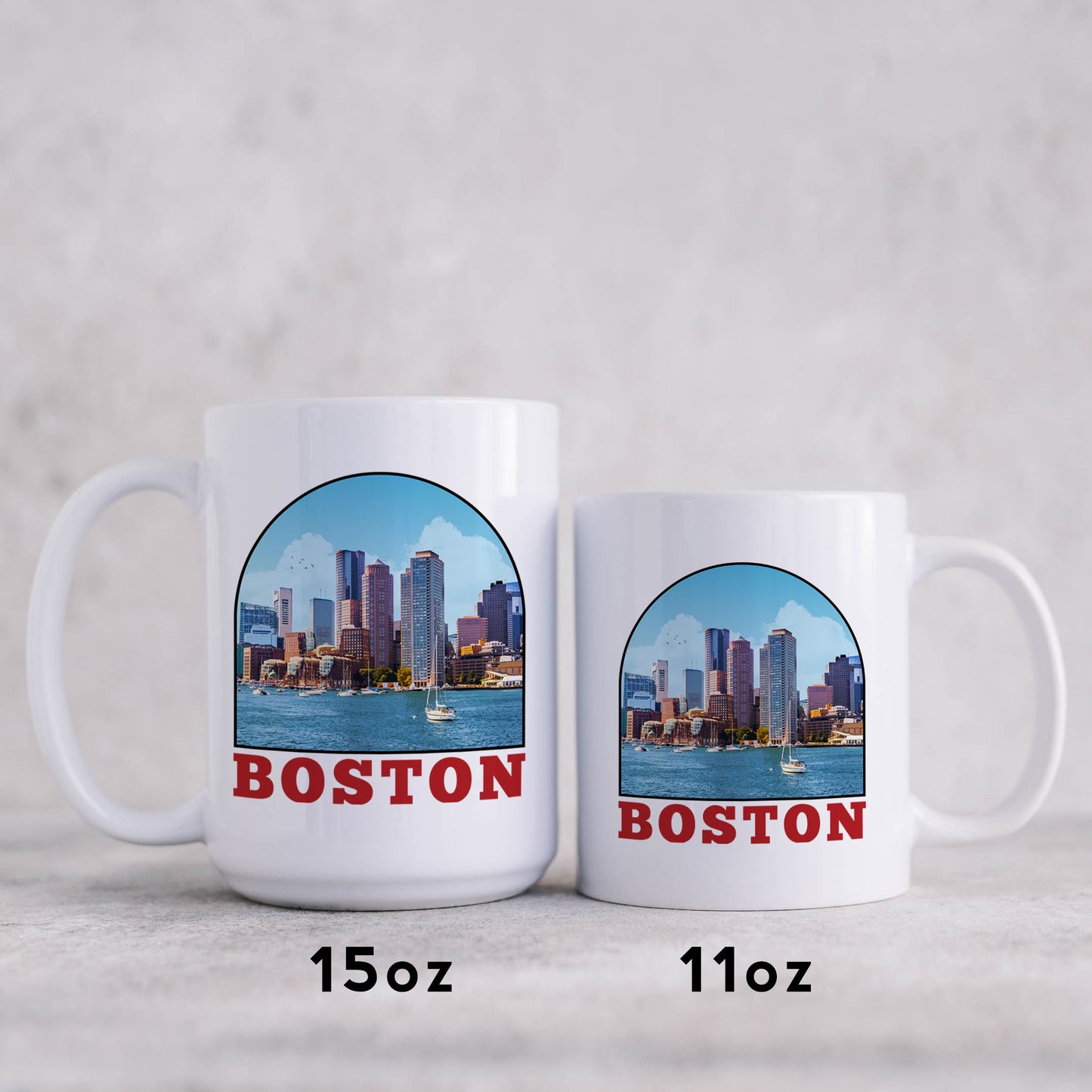 Boston - Ceramic Mug - Vintaprints
