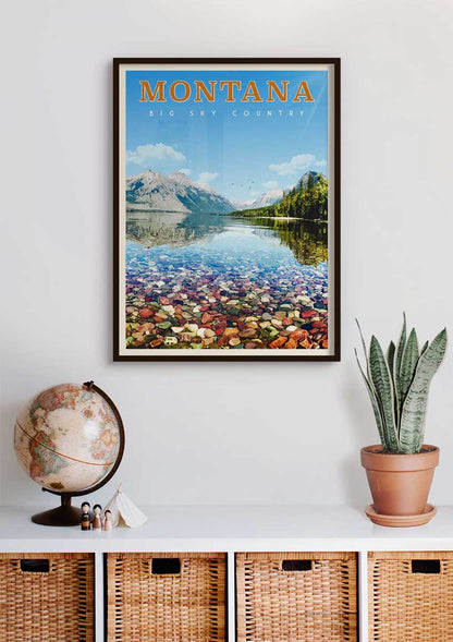 Montana - Vintage Travel Poster