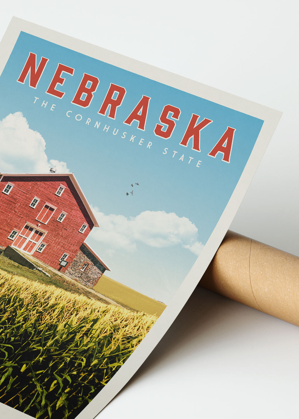 Nebraska - Vintage Travel Print - Vintaprints